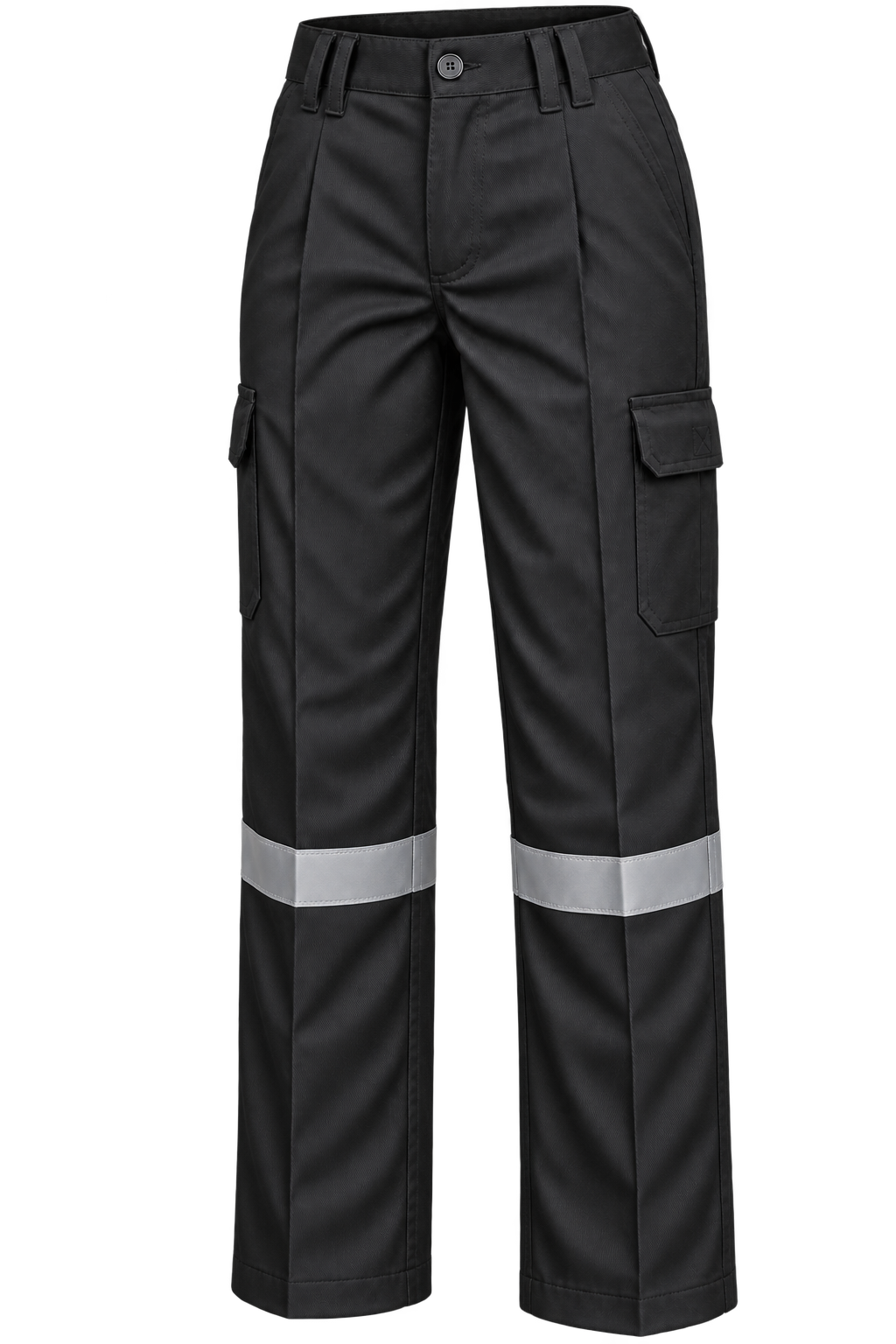 Pantalón Cargo Gabardina Mujer C/Reflectante 100% Algodón