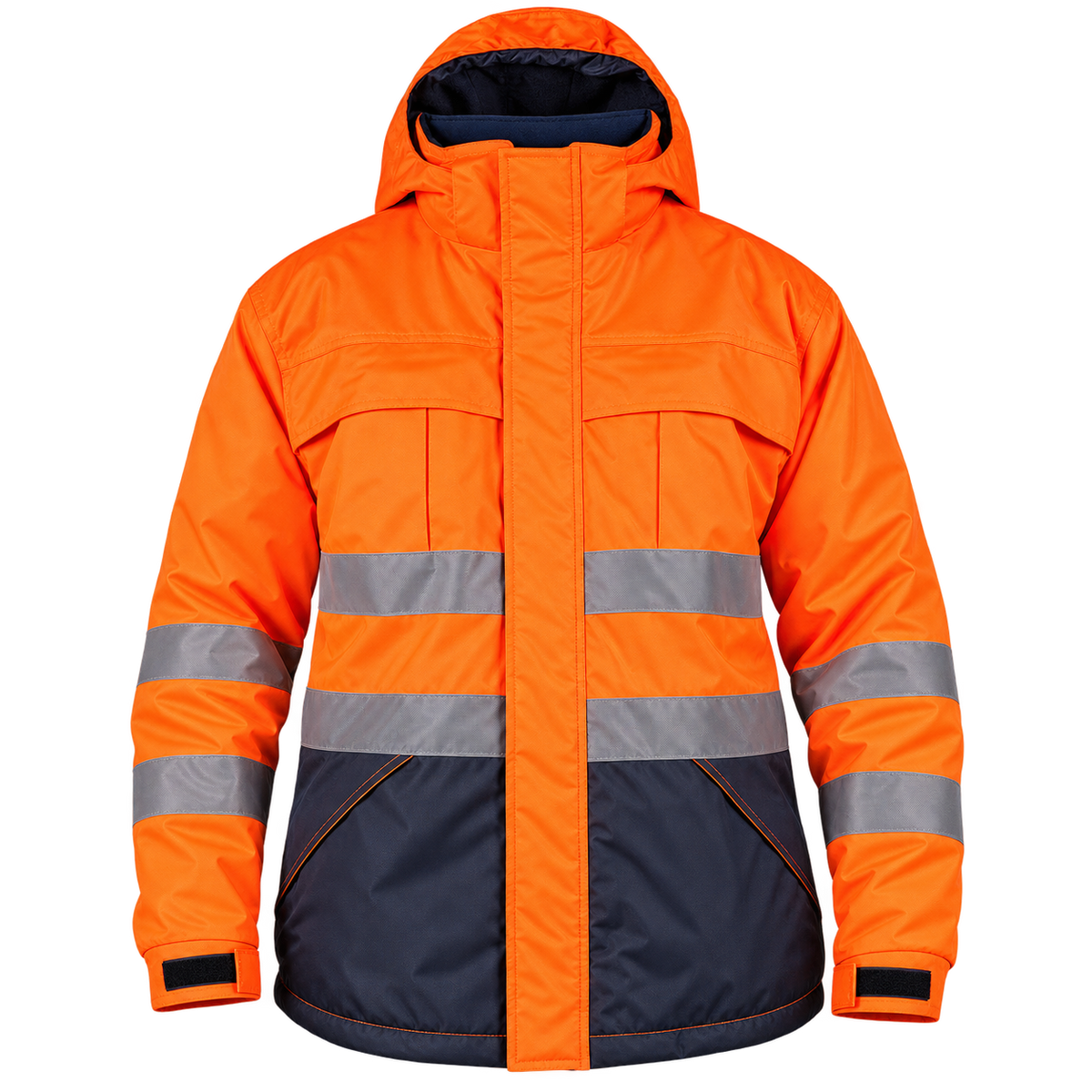 Parka Unisex Reflectiva HW Siberia 100% Poliéster 1500 Grs.