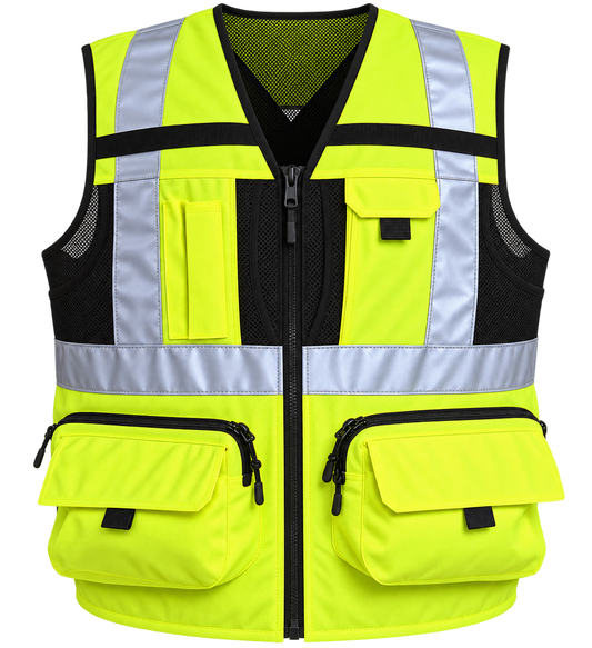 Geólogo Hombre Minero Alta Visibilidad 100% Poliéster