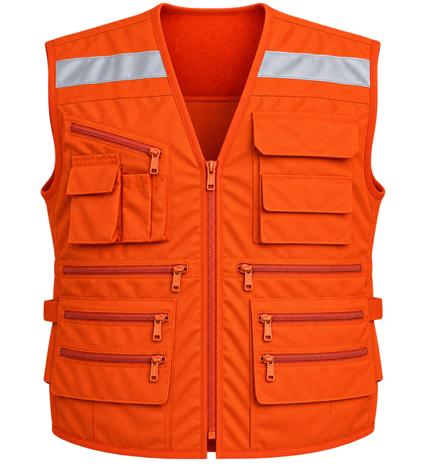 Geólogo Unisex Gabardina Múltiples Bolsillos 100% Poliester