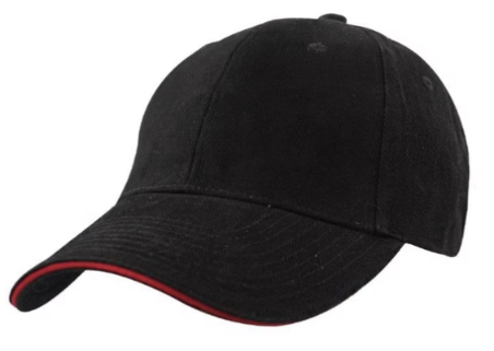 Gorro Denim Sandwich 100% Algodón Ajuste con Broche Metálico
