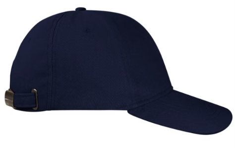 Gorro Denim 10x10 100% Algodón Broche Metálico