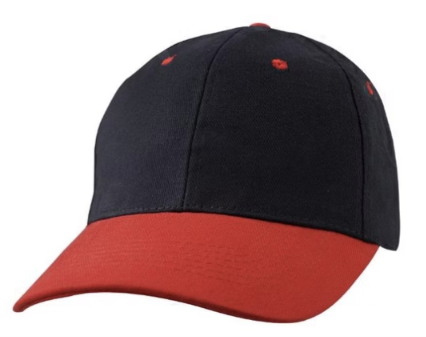 Gorro Denim Bicolor 100% Algodón Ajuste con Broche Metálico