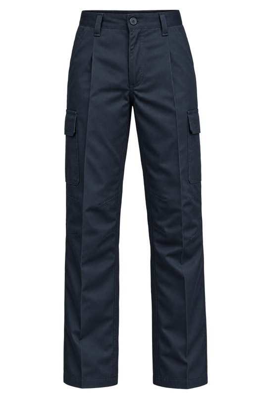 Pantalón Cargo Gabardina Hombre 65% Poliéster 35% Algodón