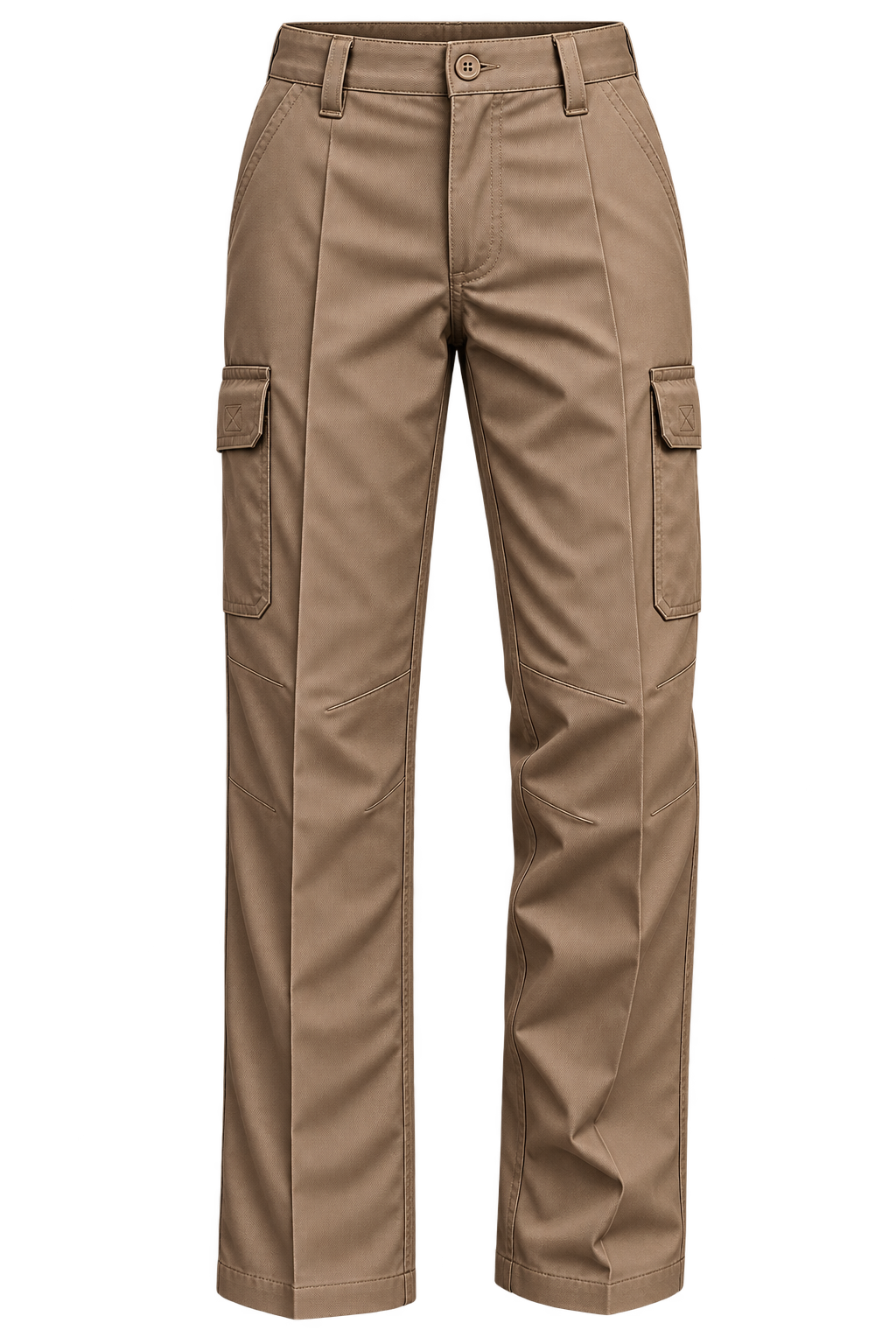 Pantalón Cargo Gabardina Hombre 65% Poliéster 35% Algodón