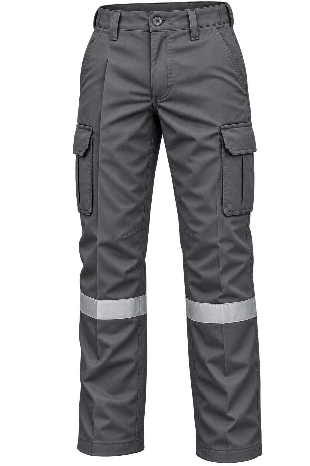 Pantalón Cargo Gabardina Hombre C/Reflectante 100% Algodón