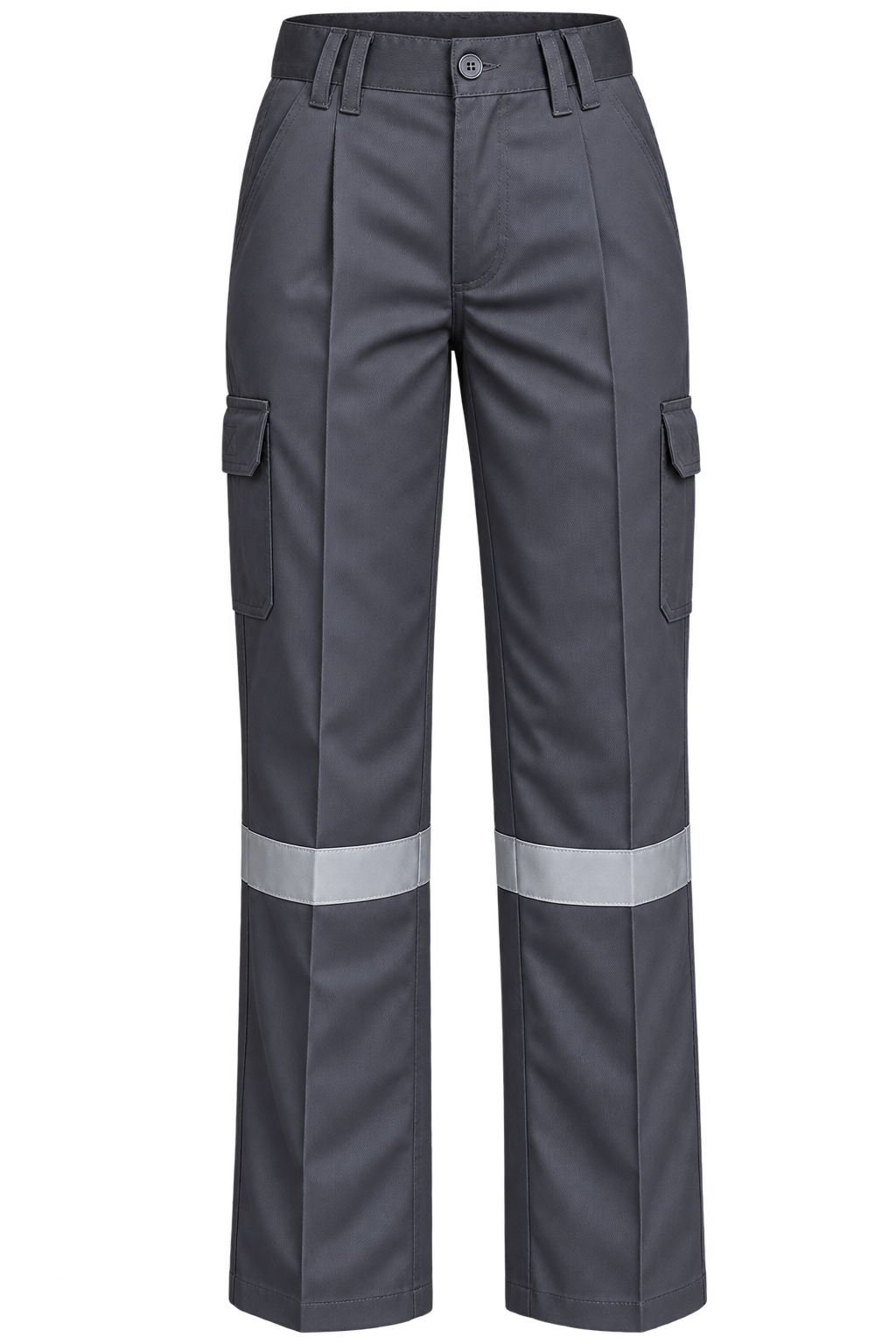Pantalón Cargo Gabardina Mujer C/Reflectante 100% Algodón