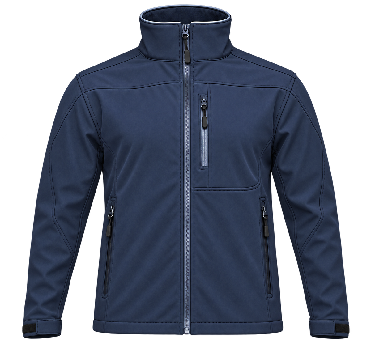 Softshell Técnico Hombre Manga Larga 90% Poliéster PU 10% Spandex 315 Grs.