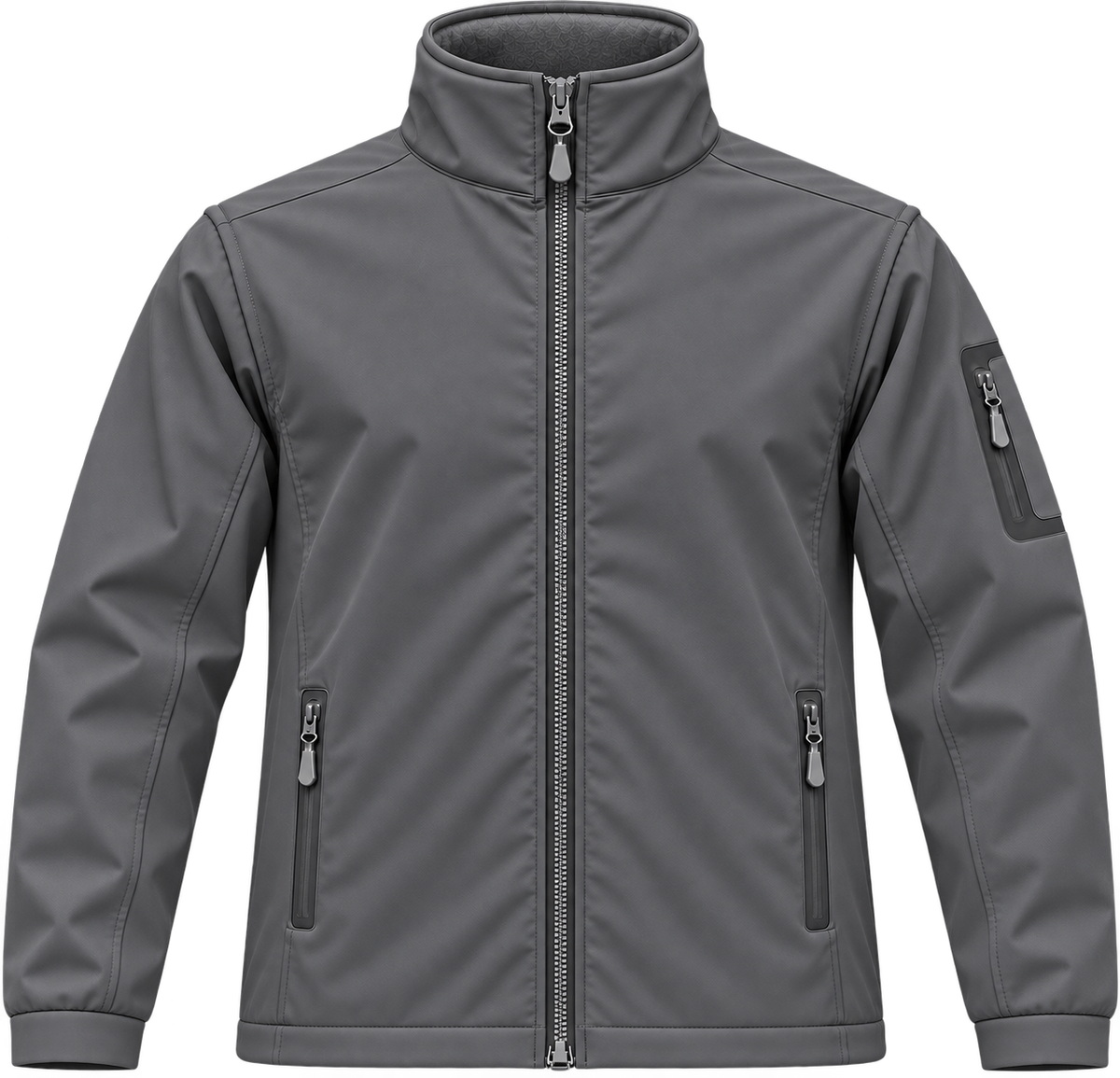 Softshell Ejecutivo Hombre Manga Larga 90% Poliéster PU 10% Spandex 315 Grs.