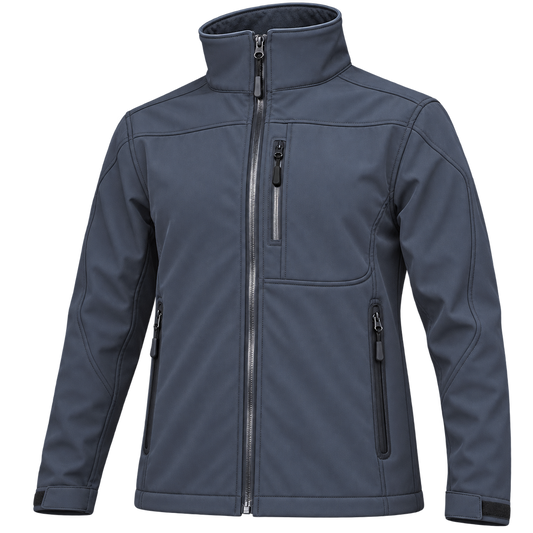 Softshell Técnico Hombre Manga Larga 90% Poliéster PU 10% Spandex 315 Grs.