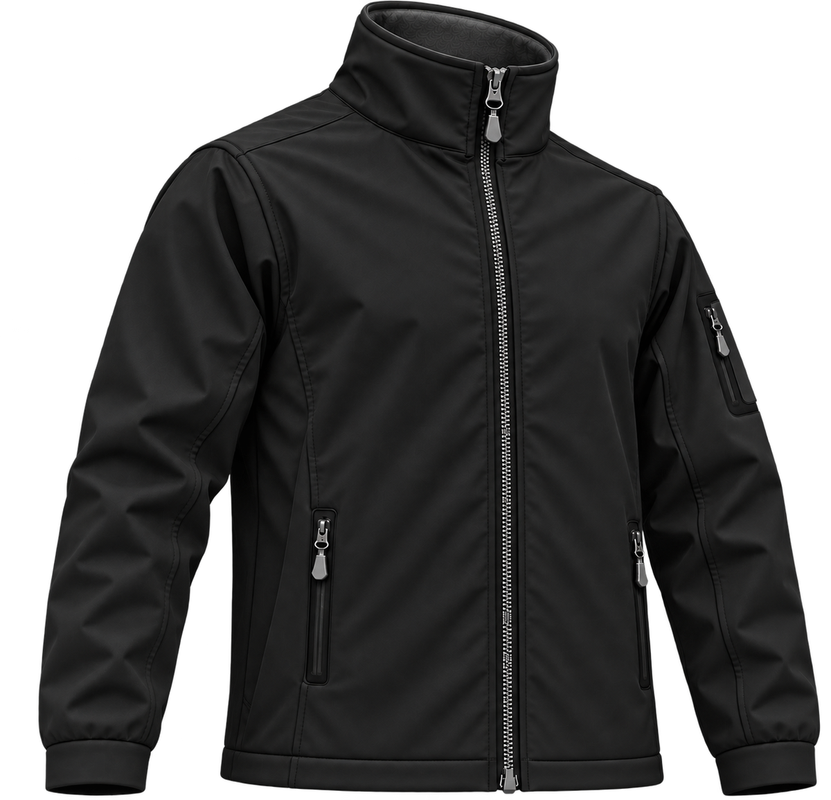 Softshell Ejecutivo Hombre Manga Larga 90% Poliéster PU 10% Spandex 315 Grs.