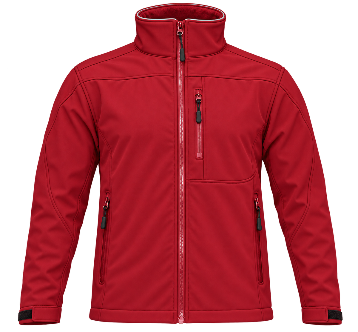 Softshell Técnico Hombre Manga Larga 90% Poliéster PU 10% Spandex 315 Grs.