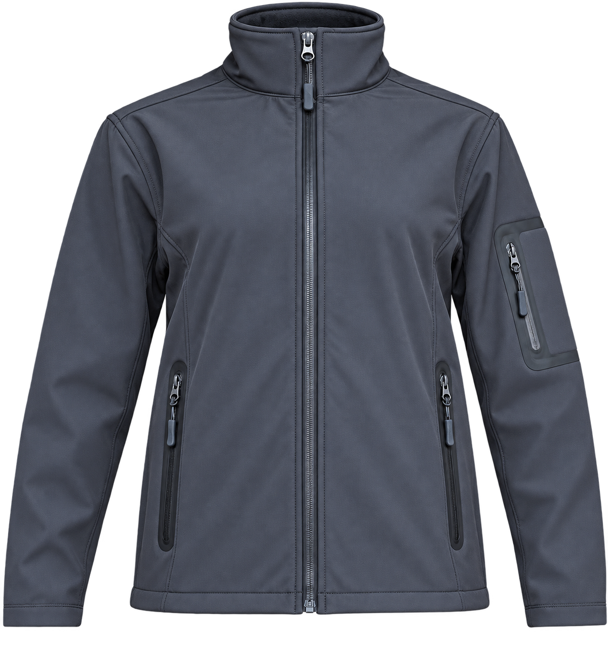 Softshell Ejecutivo Mujer Manga Larga 90% Poliéster PU 10% Spandex 315 Grs.