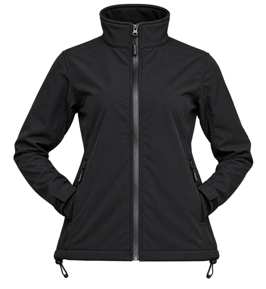 Softshell Tecnico Mujer Manga Larga 90% Poliéster PU 10% Spandex. 315 Grs.