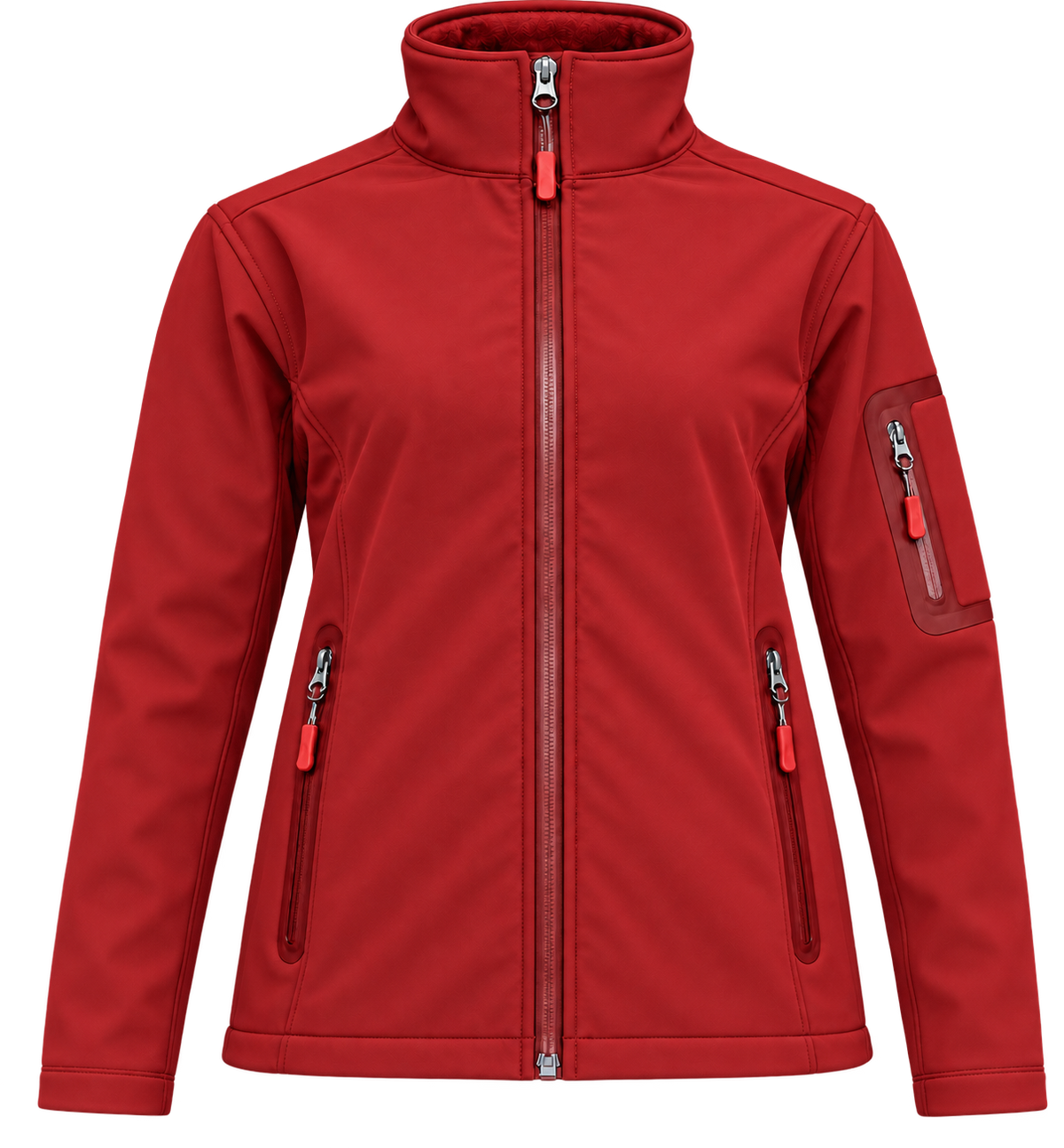 Softshell Ejecutivo Mujer Manga Larga 90% Poliéster PU 10% Spandex 315 Grs.